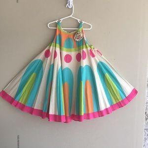 Halabaloo Geometric Circle dress perfect Easter dress
